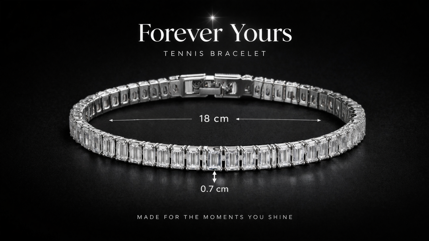 Forever Yours Signature Tennis Bracelet