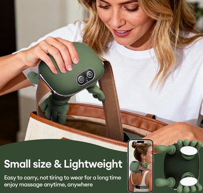 Wireless Portable Shiatsu Neck and Back Massager