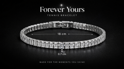 Forever Yours Signature Tennis Bracelet