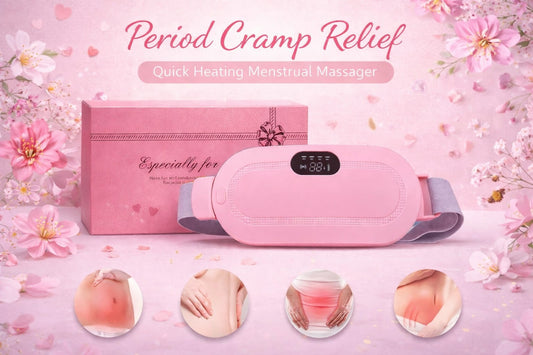 Portable Cordless Heating Pad for Menstrual Cramps Relief, for Stomach