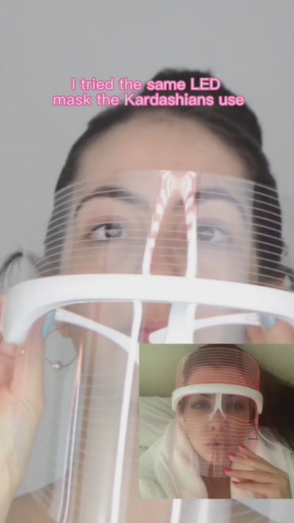 3 in 1 LED Face Mask | For Glowing & Clear Skin